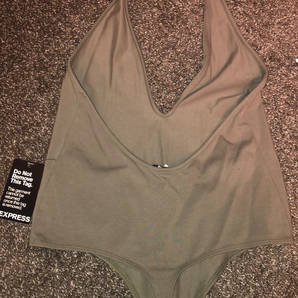 Express olive green bodysuit - Picture 4 of 4